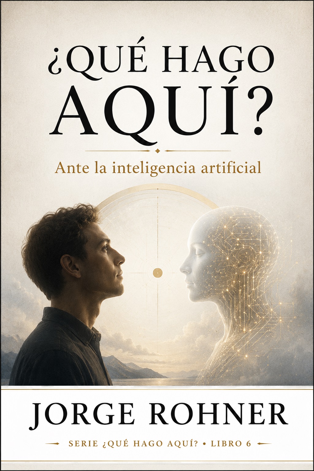 Portada de Ante la inteligencia artificial